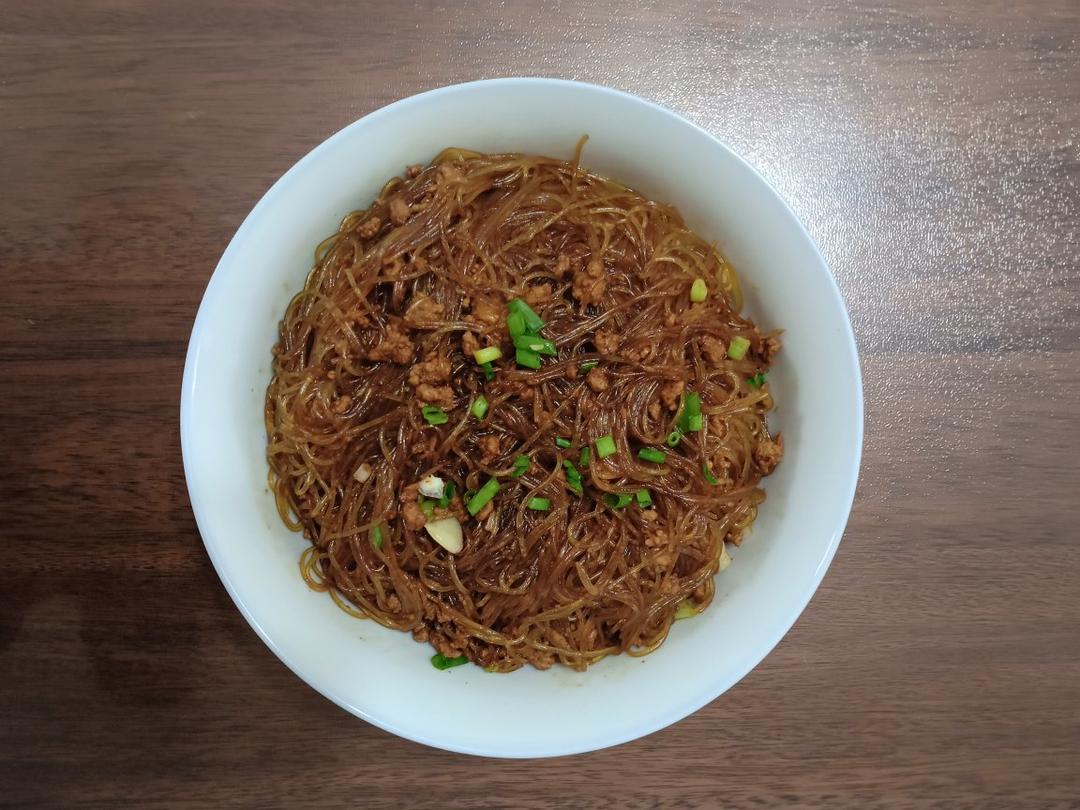 蚂蚁上树（肉沫粉丝）的简易做法