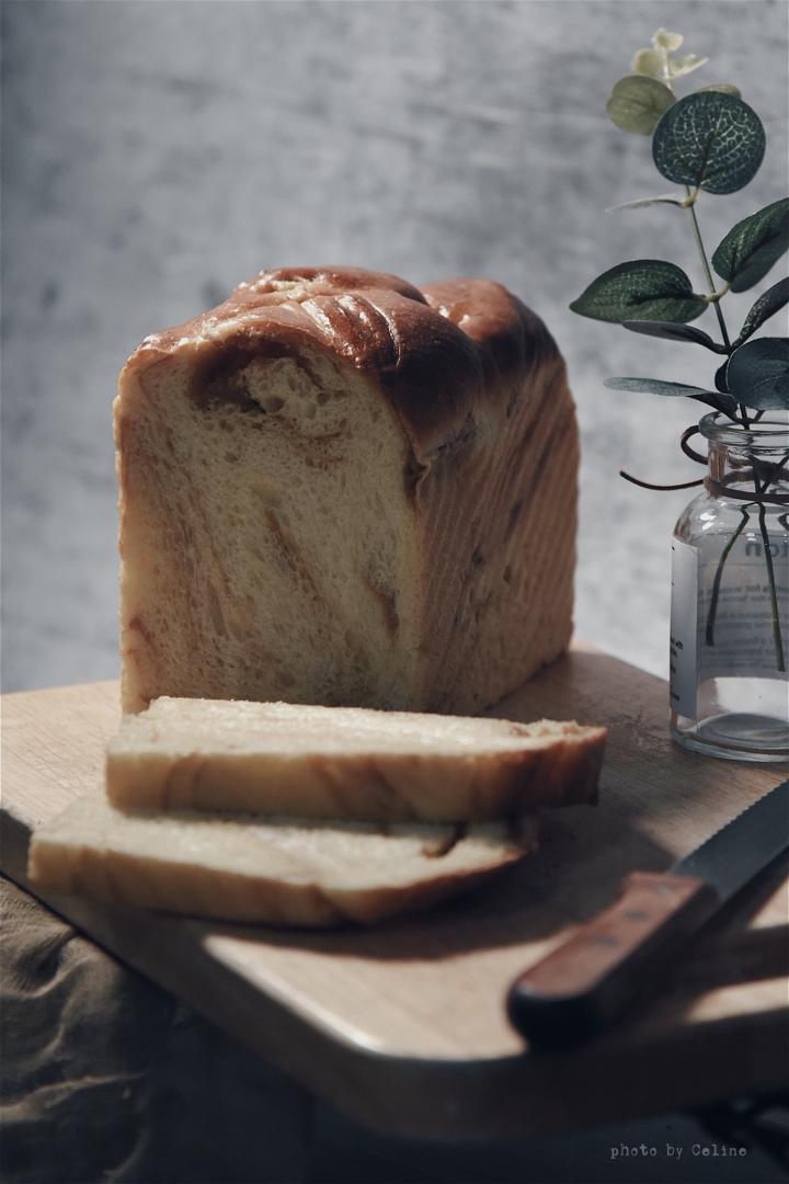 双重拉丝的红糖麻薯吐司