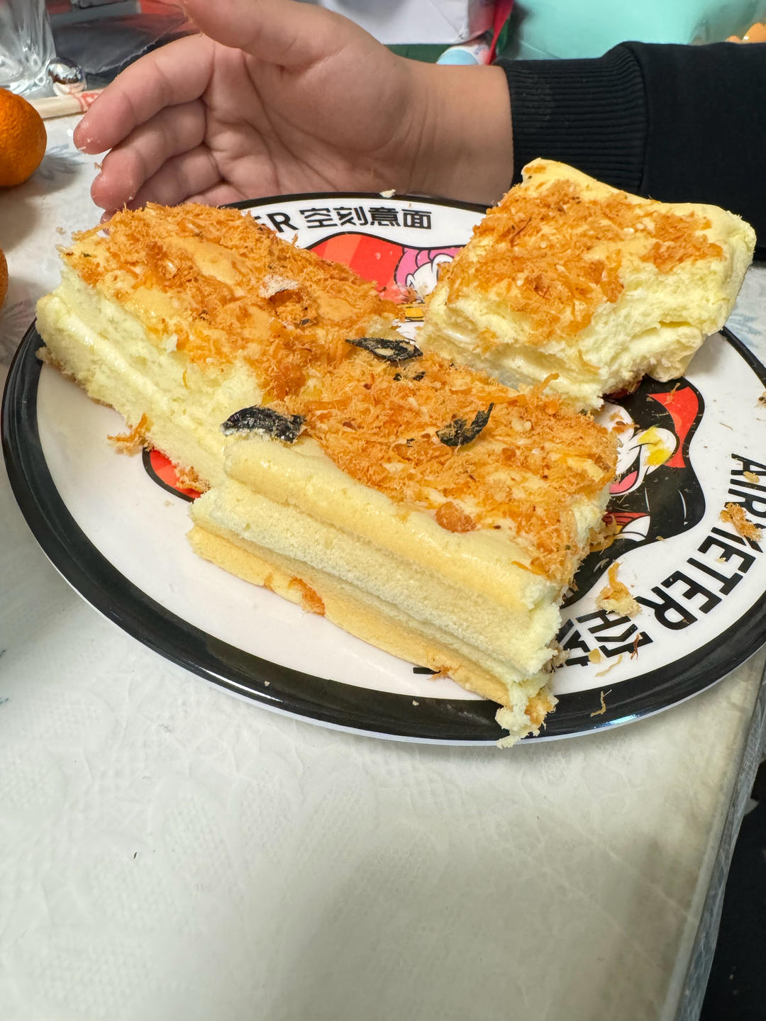 香葱肉松蛋糕｜咸香松软百吃不厌｜做法简单一次成功！