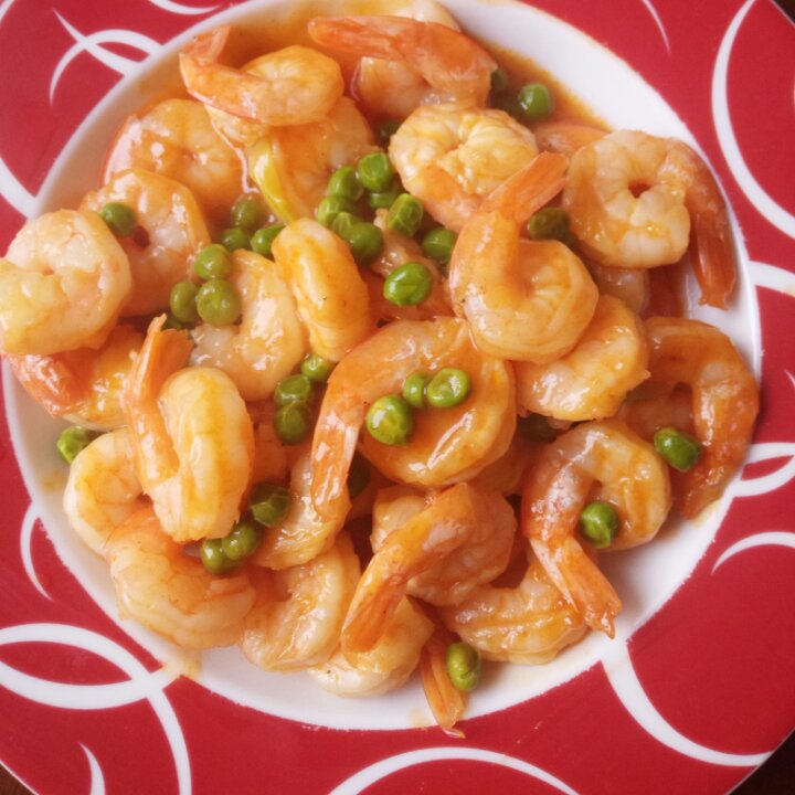 虾仁青豆