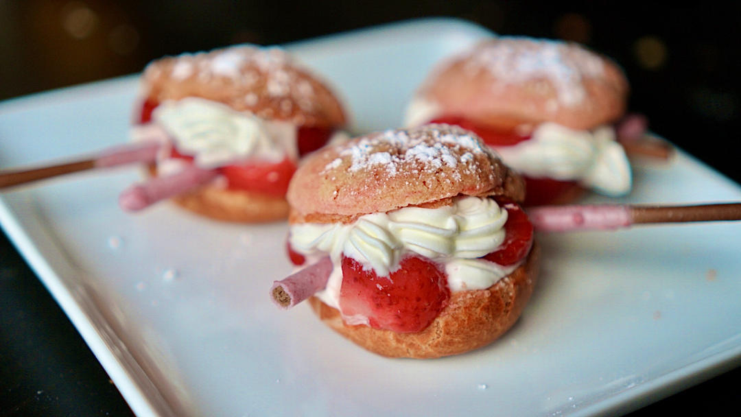 十分美味的酥皮泡芙