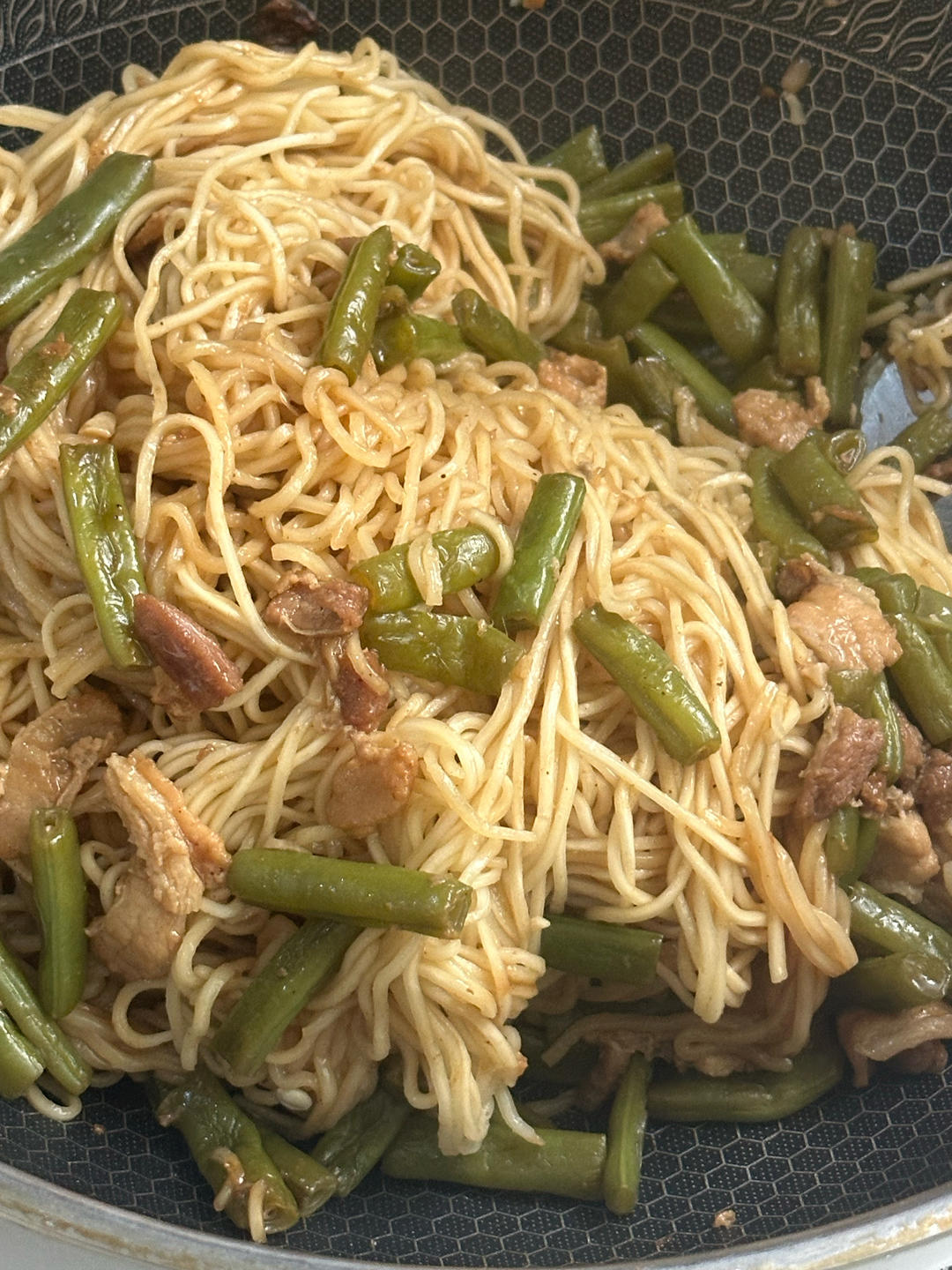 芸豆焖面（附万能的腌肉不老的办法）