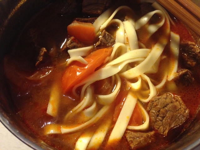 红烧牛肉面