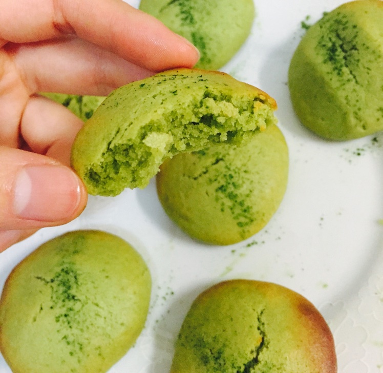 抹茶软曲奇（无蛋）