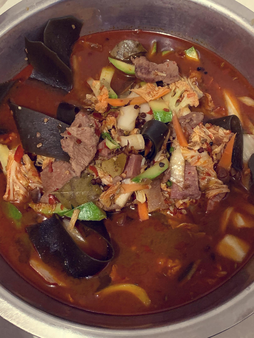 无底料自制麻辣烫