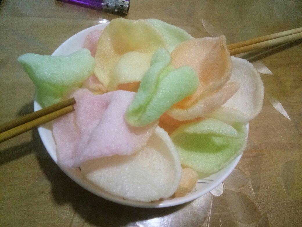 炸虾片，技巧篇（看视频）