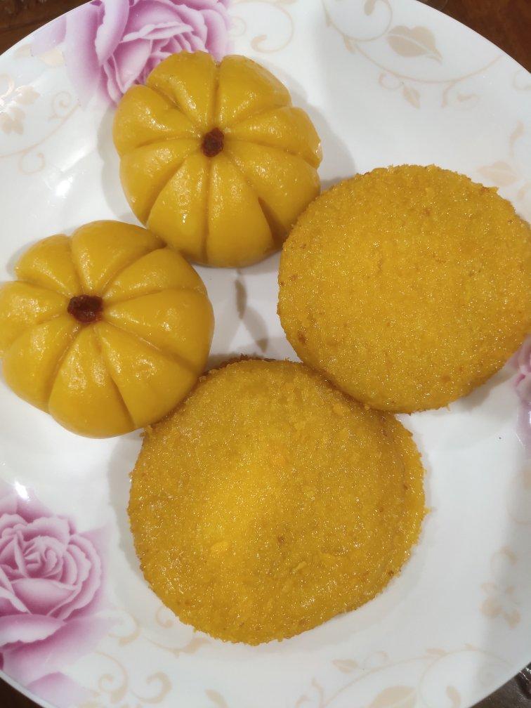超简单的南瓜饼