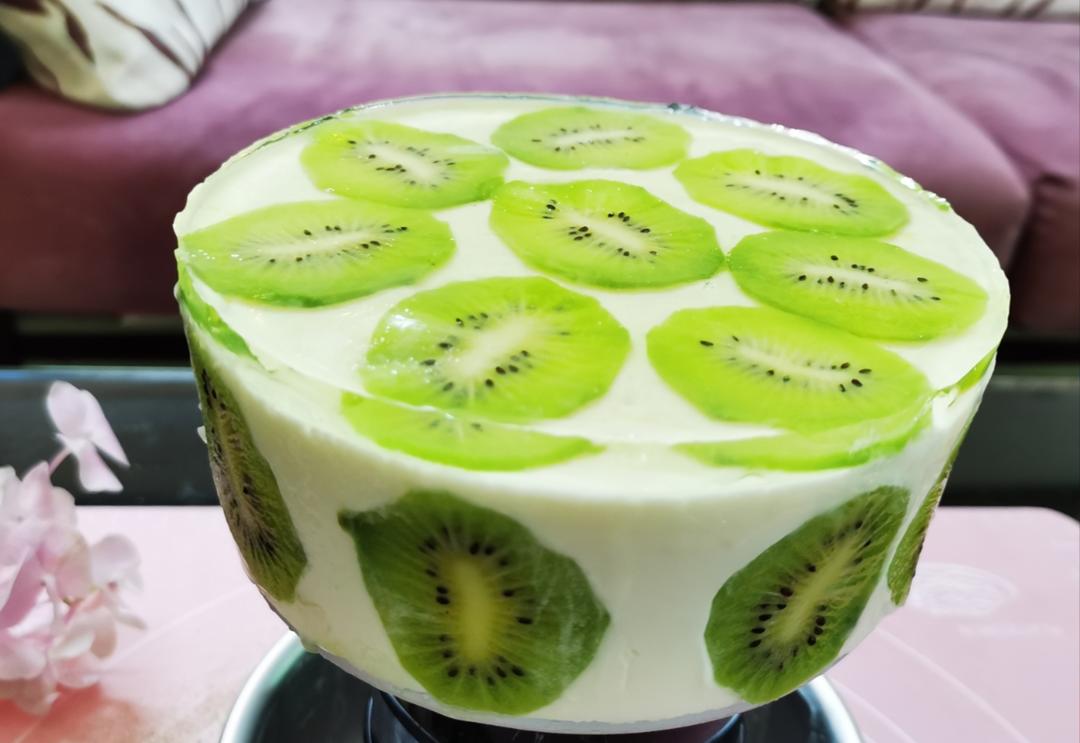 椰子冻芝士➕芒果果冻夹心