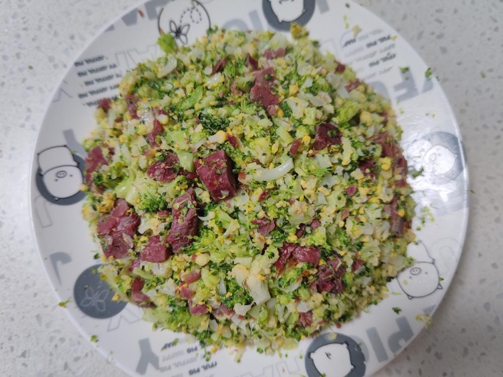 椰子油无米炒饭(花菜、西蓝花懒人轻食版)