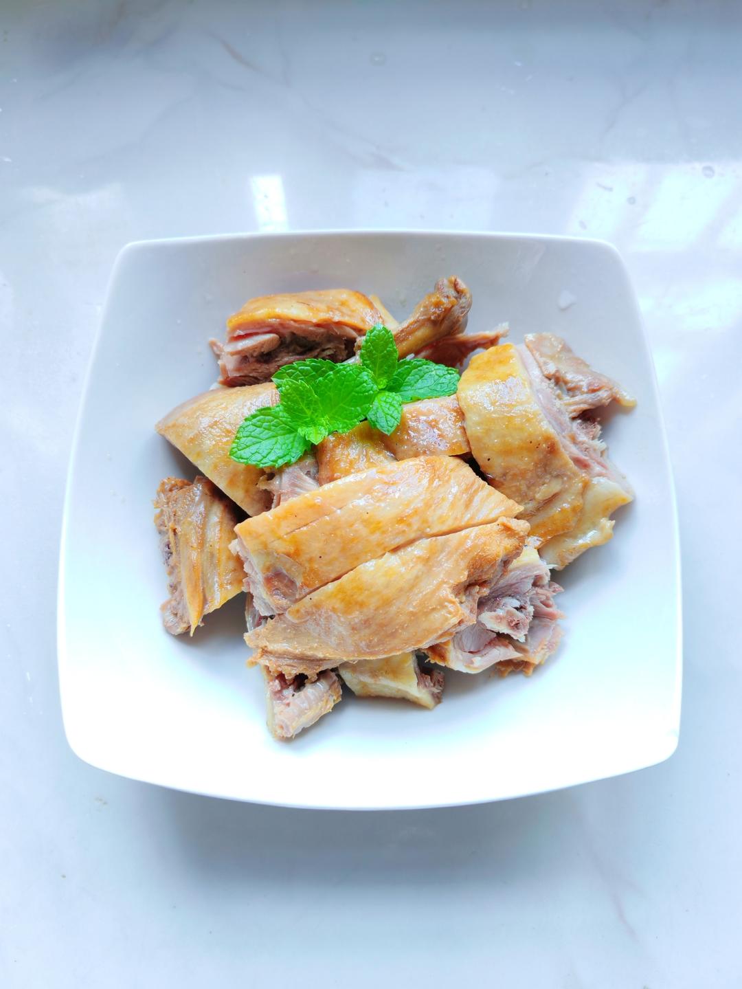 首次成功的盐水鸭腿