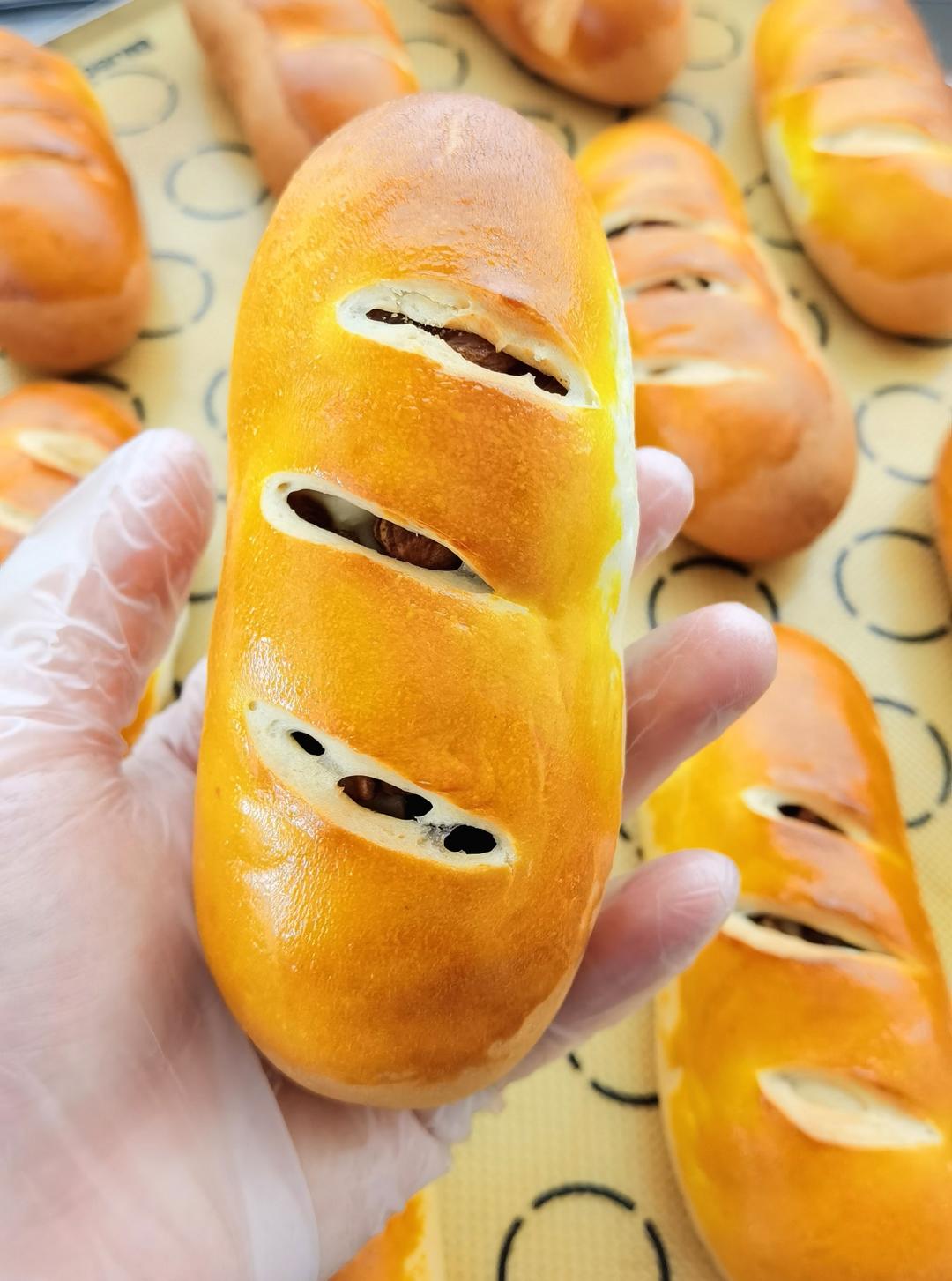 迷你列巴🥖一次发酵小面包