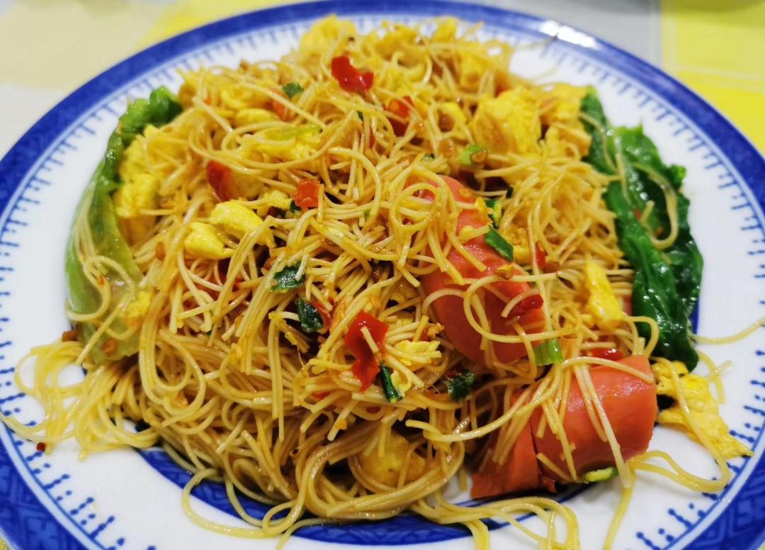 🍜最简单最好吃的家常炒面