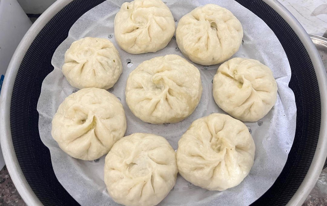 好吃多汁的肉包子肉馒头【步骤超详细】