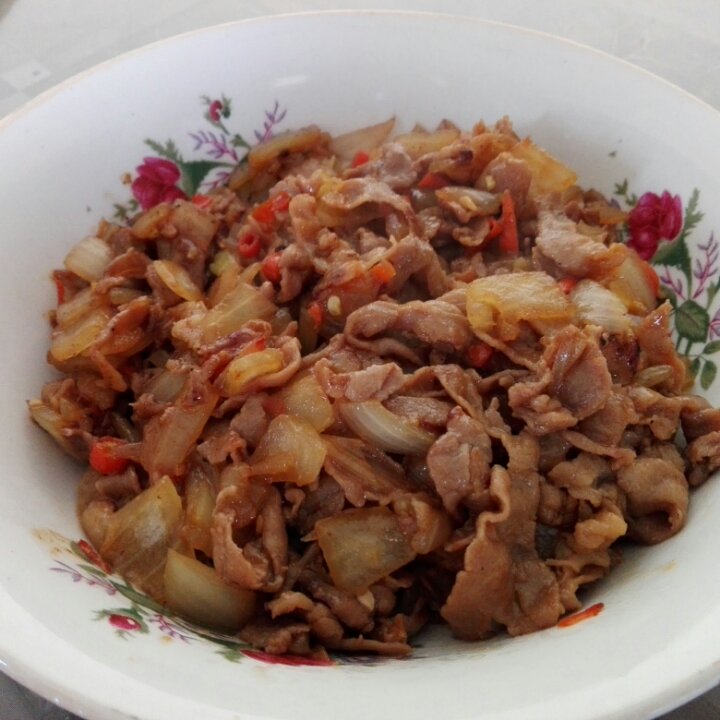 葱爆羊肉