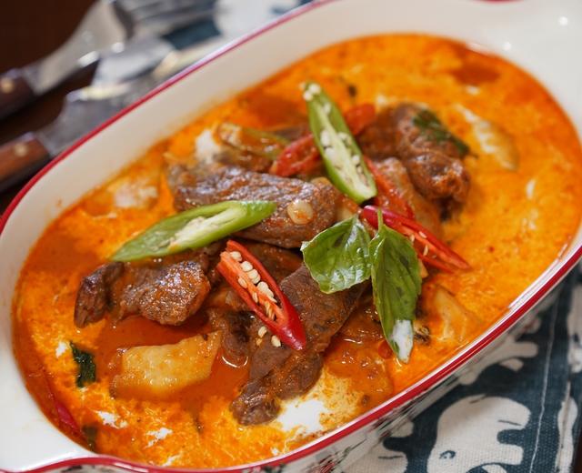 泰式红咖喱牛肉