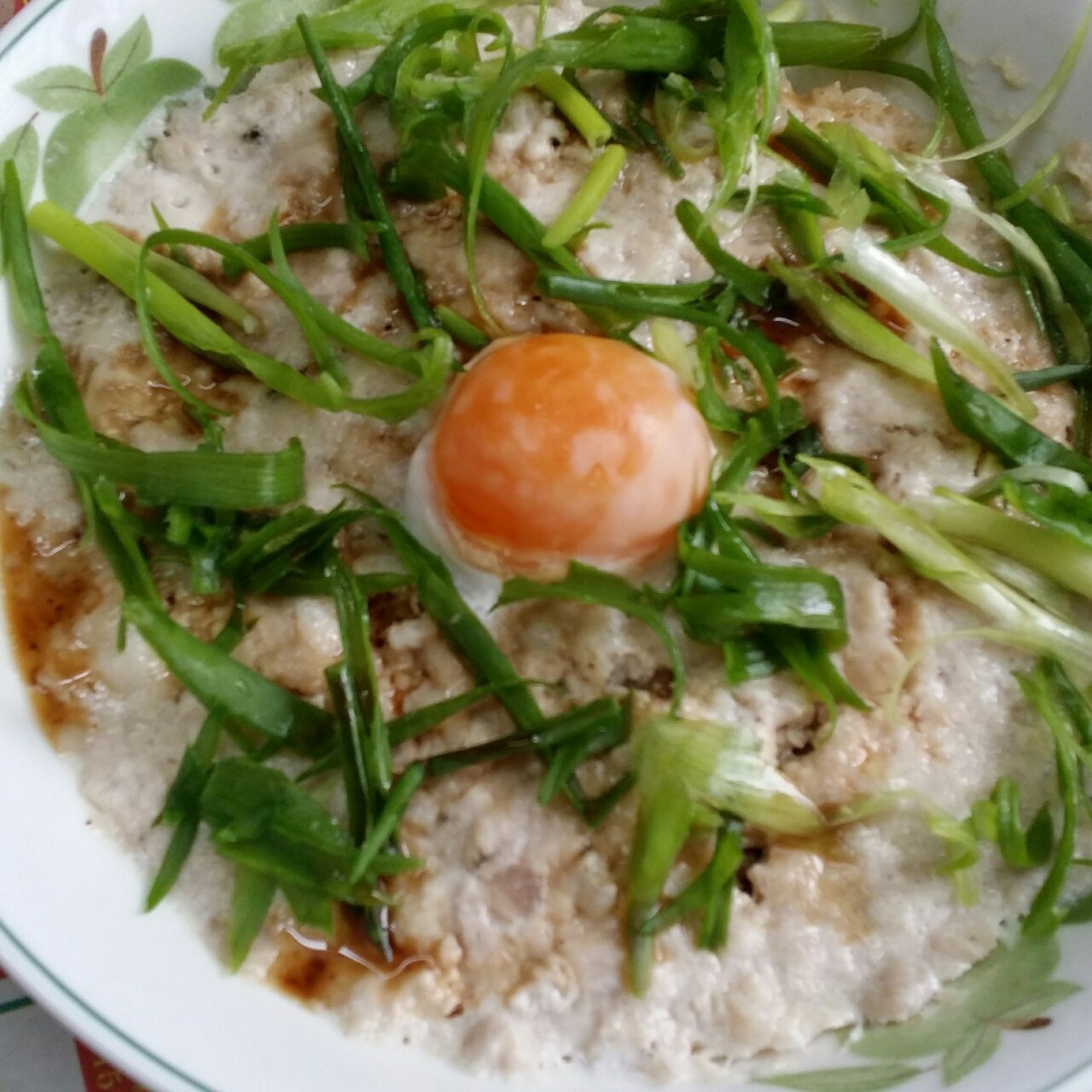 咸蛋蒸肉饼