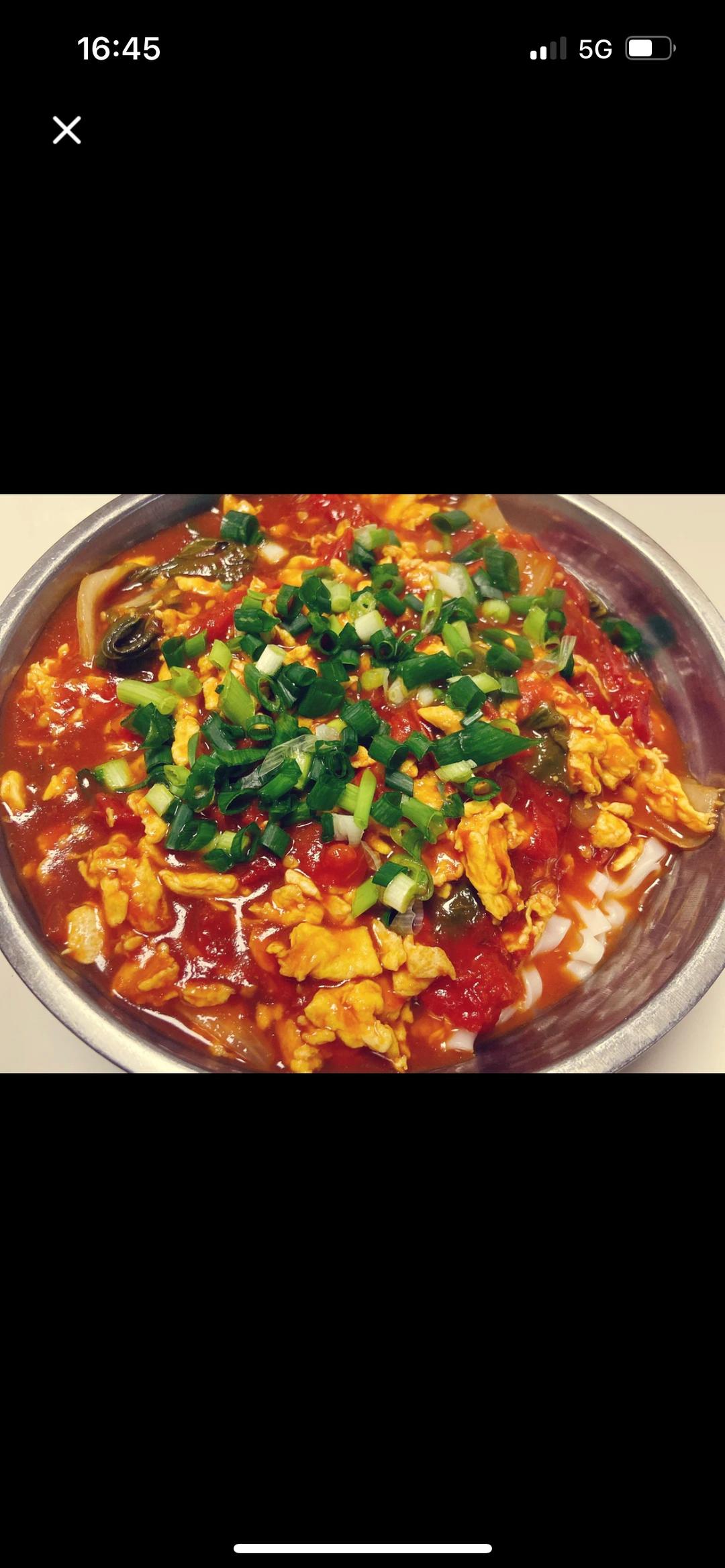 西红柿鸡蛋打卤面的做法