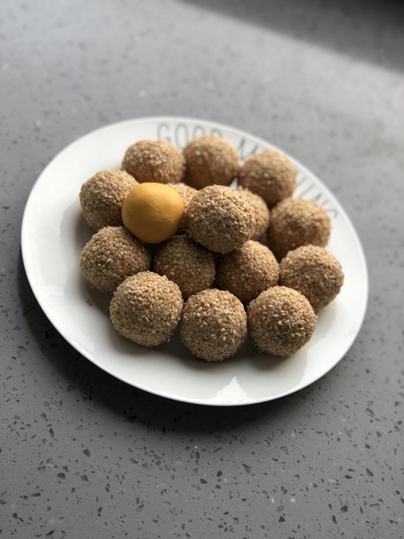 一次就成功的空心南瓜麻圆