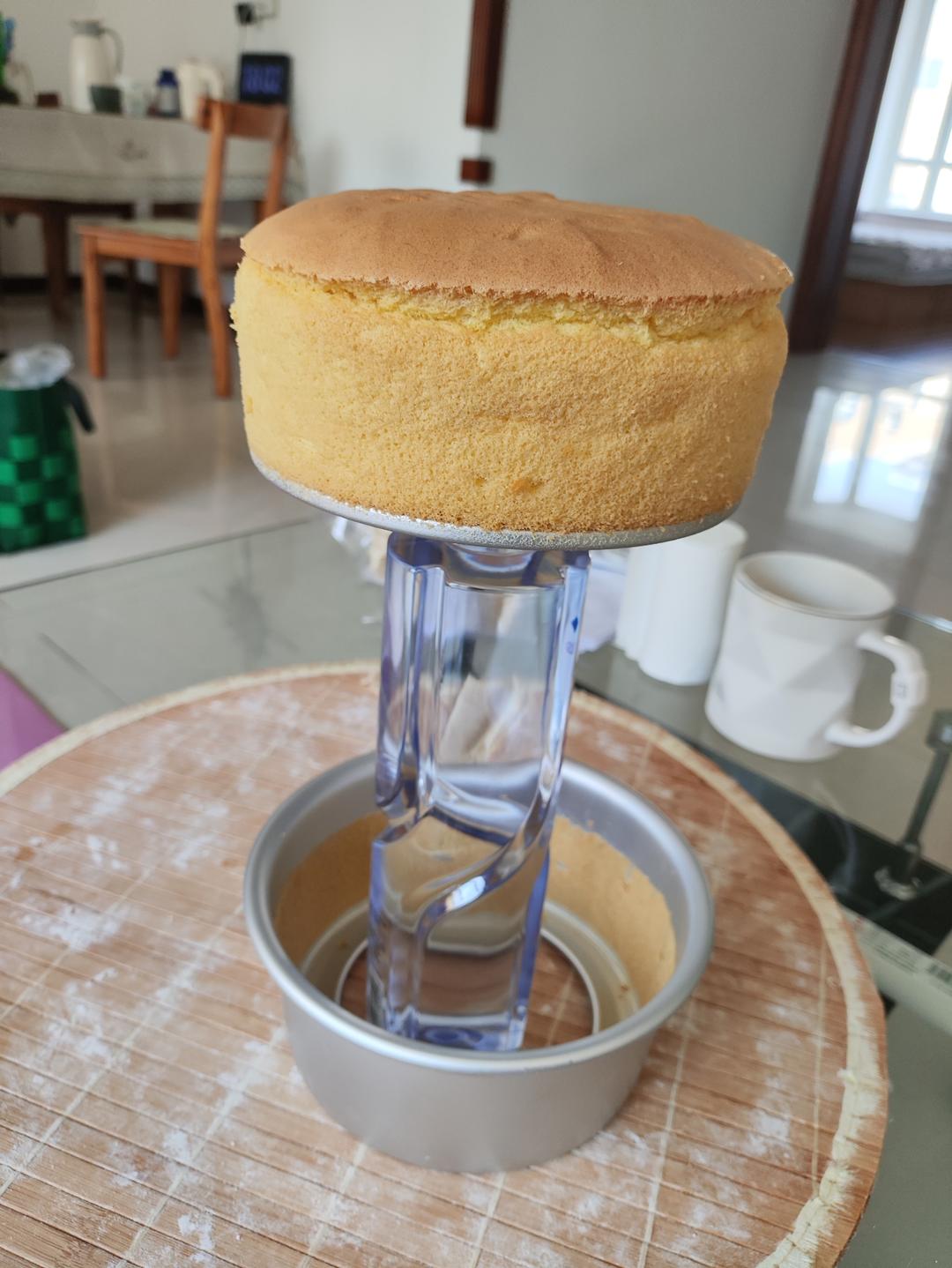 超柔软6寸戚风蛋糕(附8寸配方)零失败 超详细‼️含操作视频