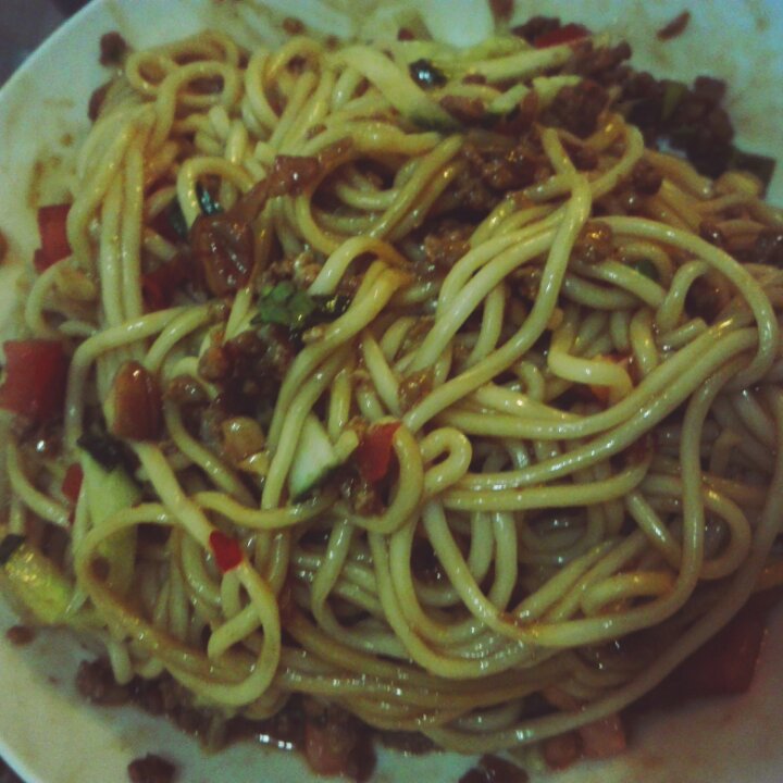 一夫食堂半半拌面