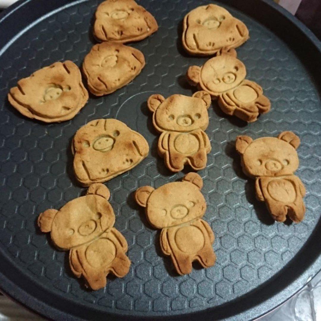 超级酥的杏仁粉抹茶曲奇