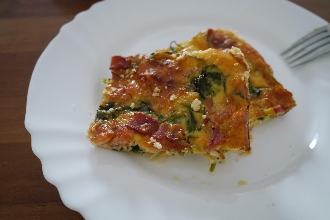 法式菠菜奶酪咸派 quiche aux épinards