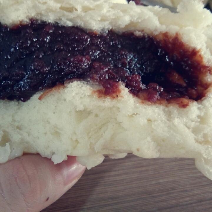 超级松软的豆沙馒头