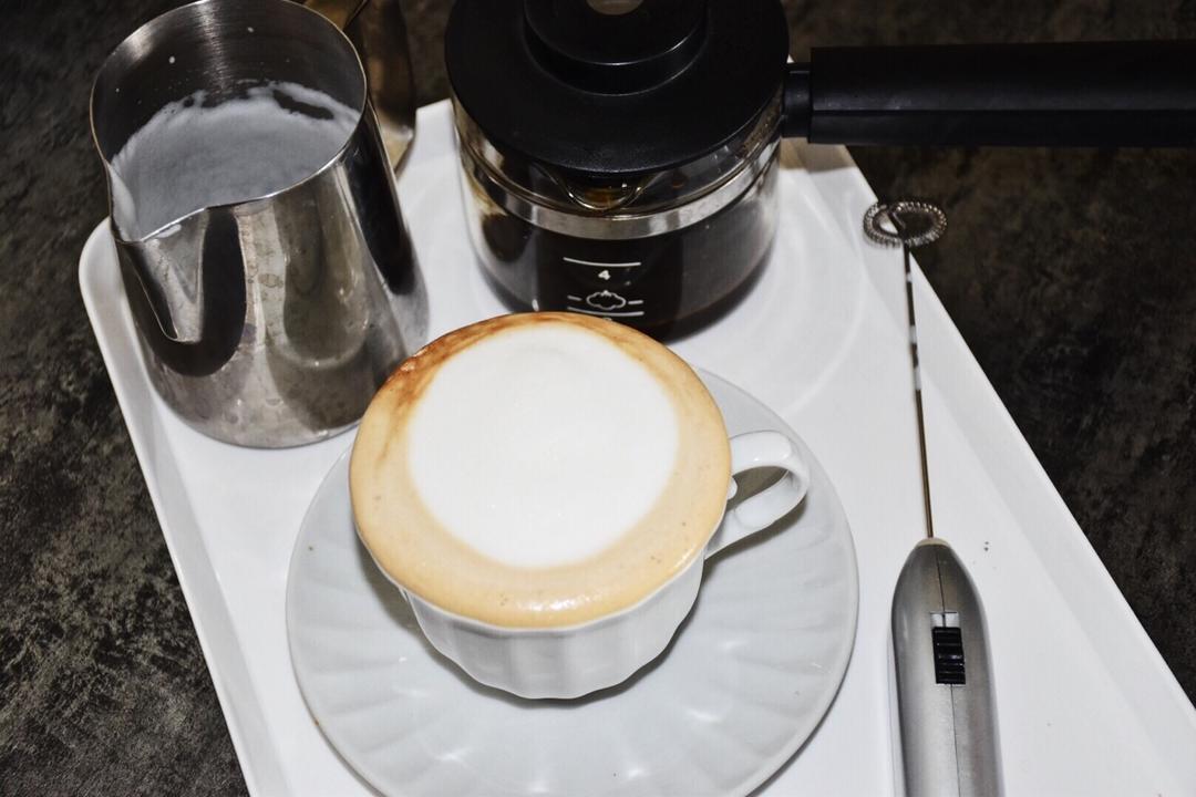 每天一杯咖啡☕️（咖啡雕花练习）