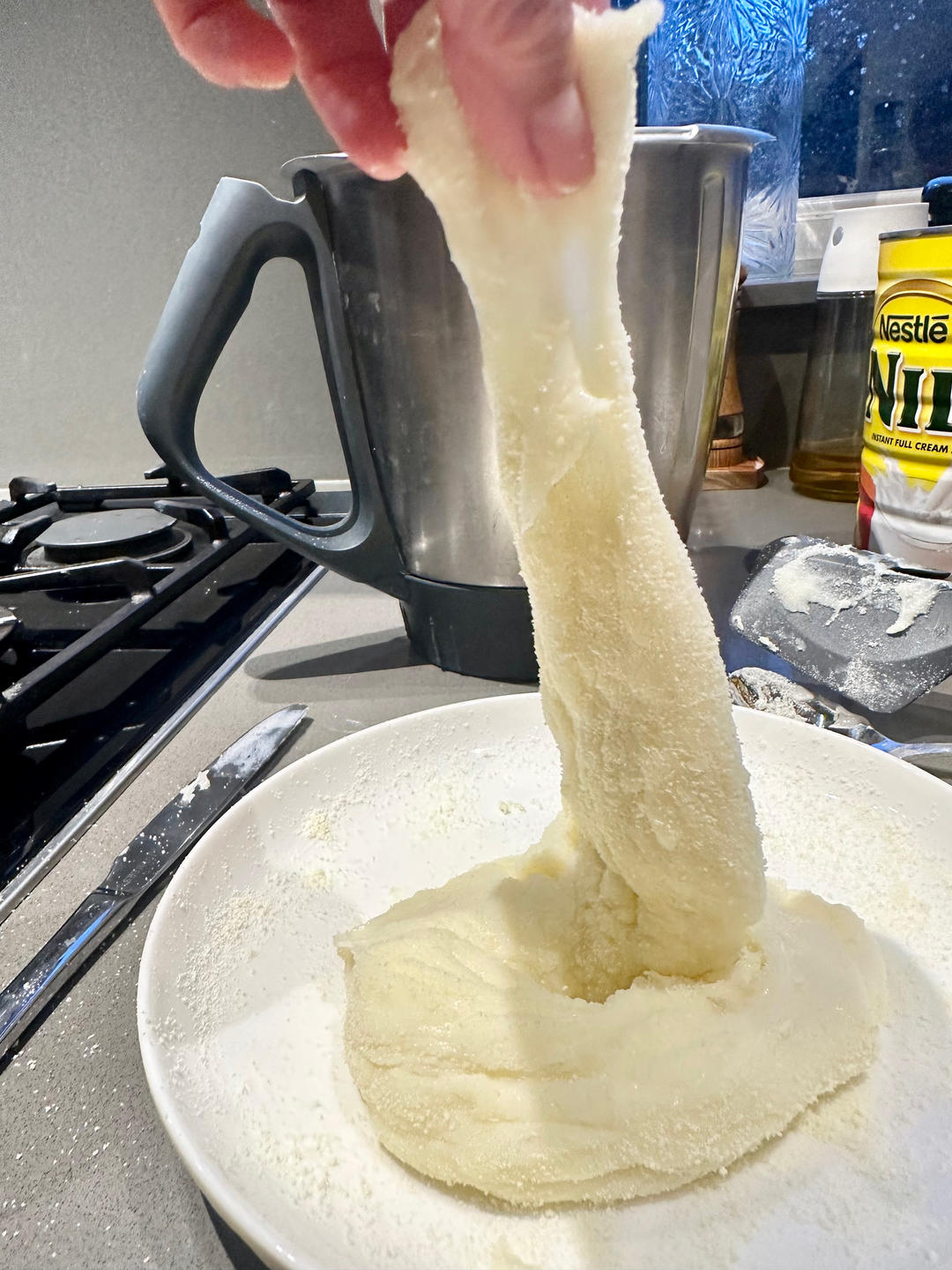 纯奶手撕吐司的做法 步骤1