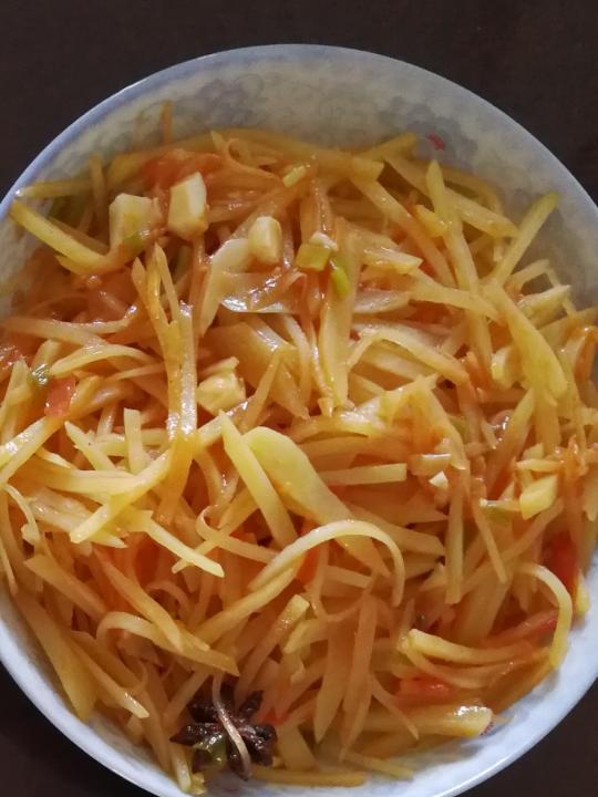 茄汁土豆丝