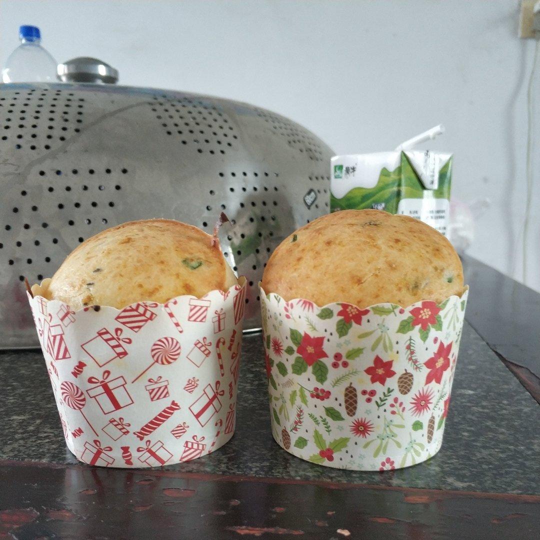香葱肉松马芬