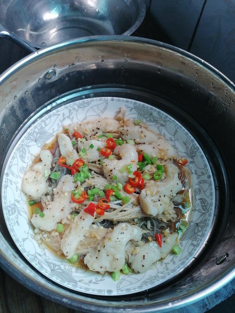 🔥吃不胖❗️蒜蓉粉丝龙利鱼❗️