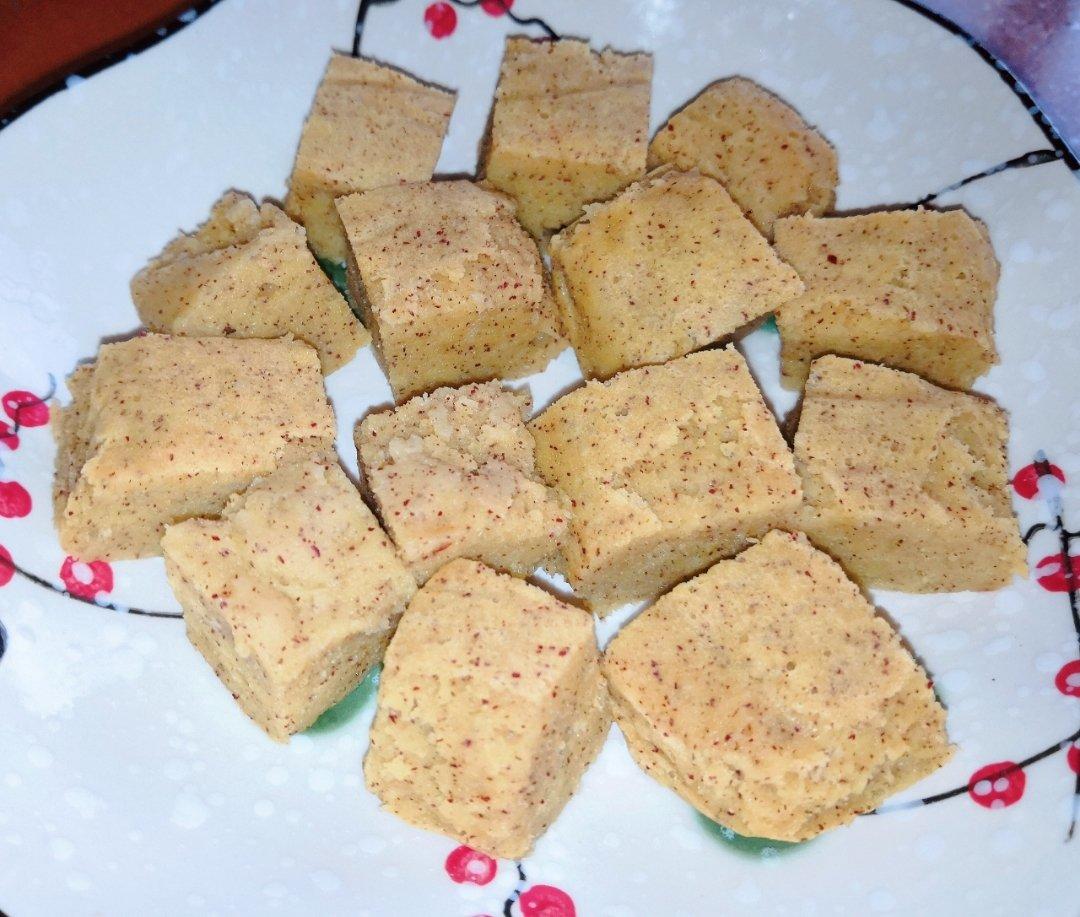 山药红枣糕，不放糖，凉了也不会发硬的健康食物