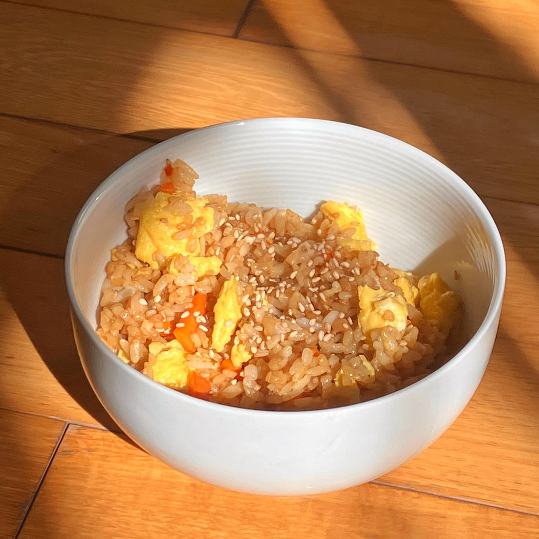 豪华版虾仁炒饭🍤