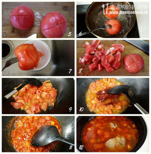 治愈系温暖汤水——超浓郁番茄牛尾汤的家庭做法的做法 步骤4