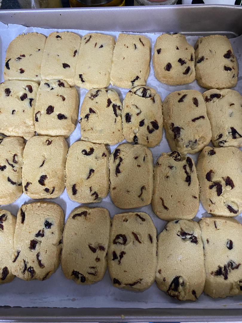 无需打发的蔓越莓饼干