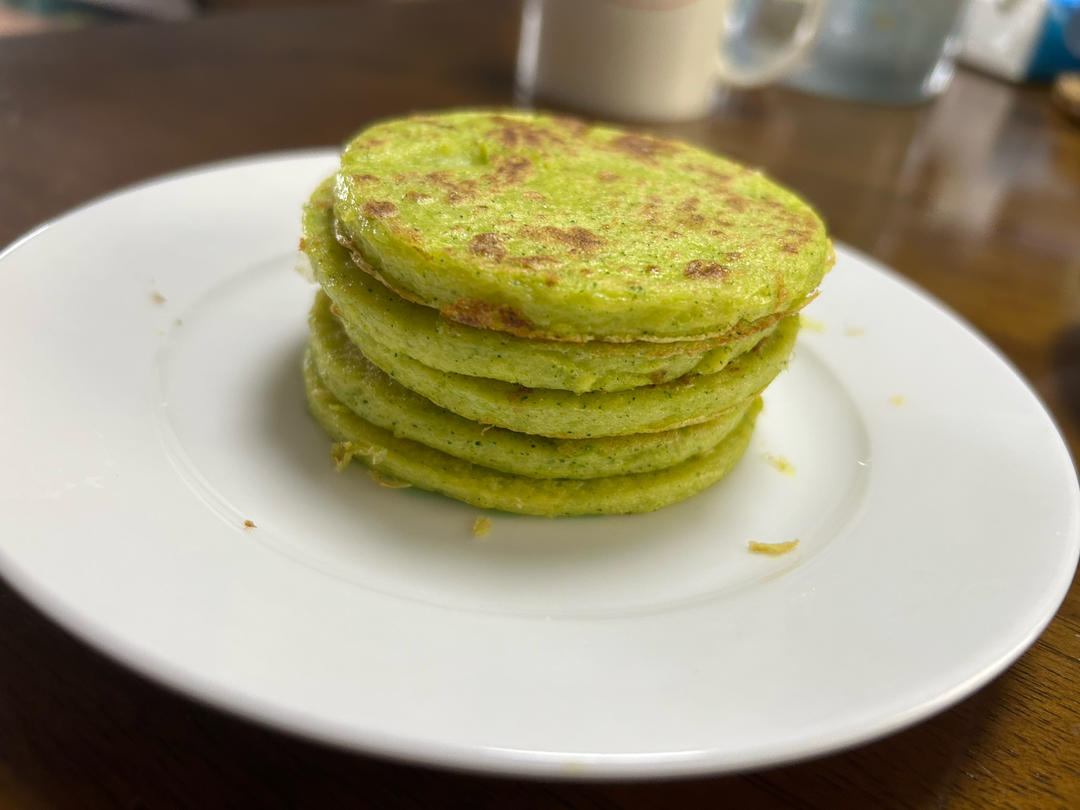 蔬菜松饼(9+宝宝辅食)