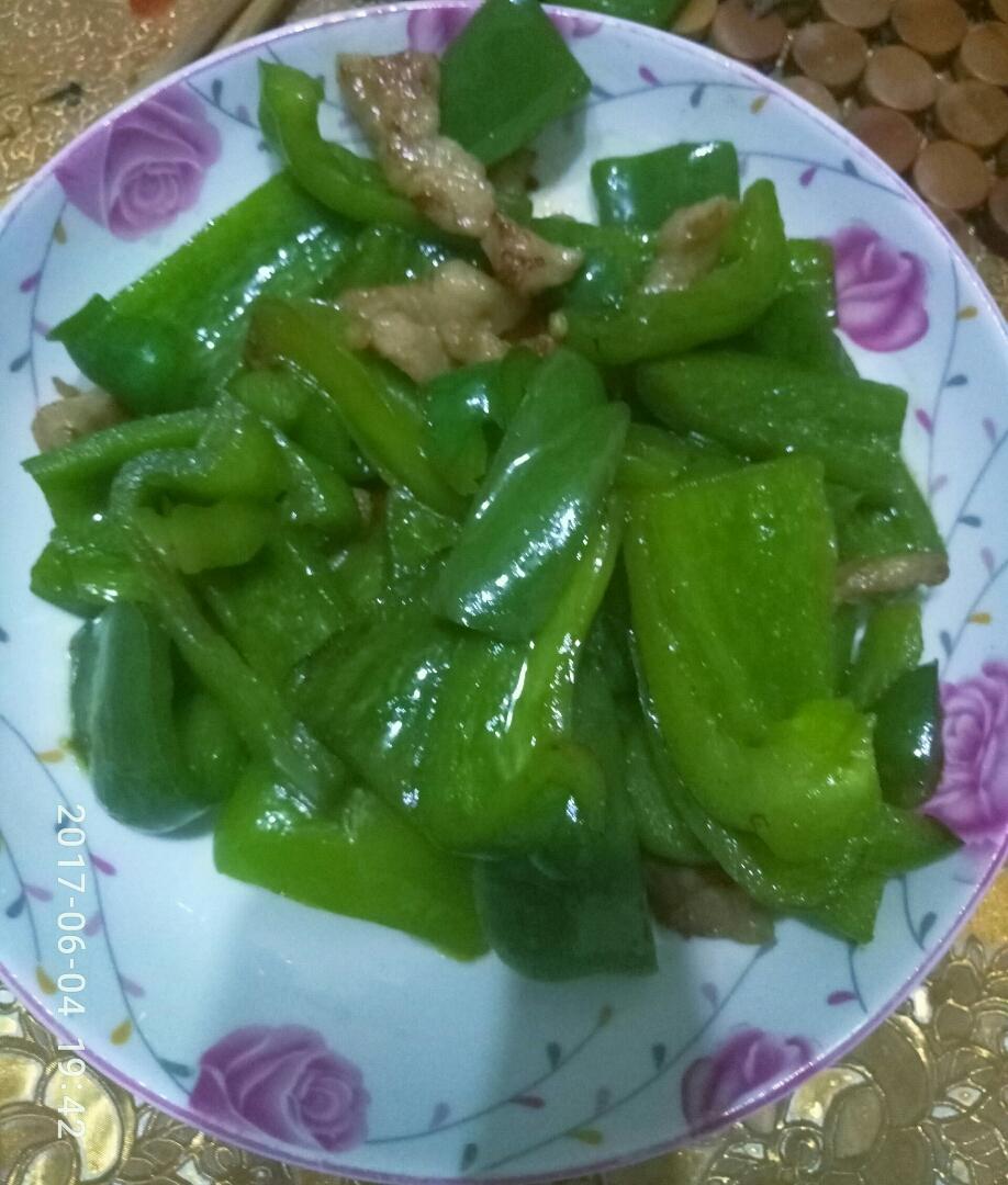 青椒炒肉