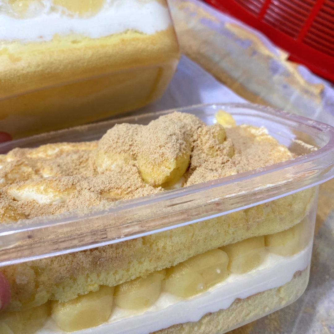 日式豆乳盒子蛋糕