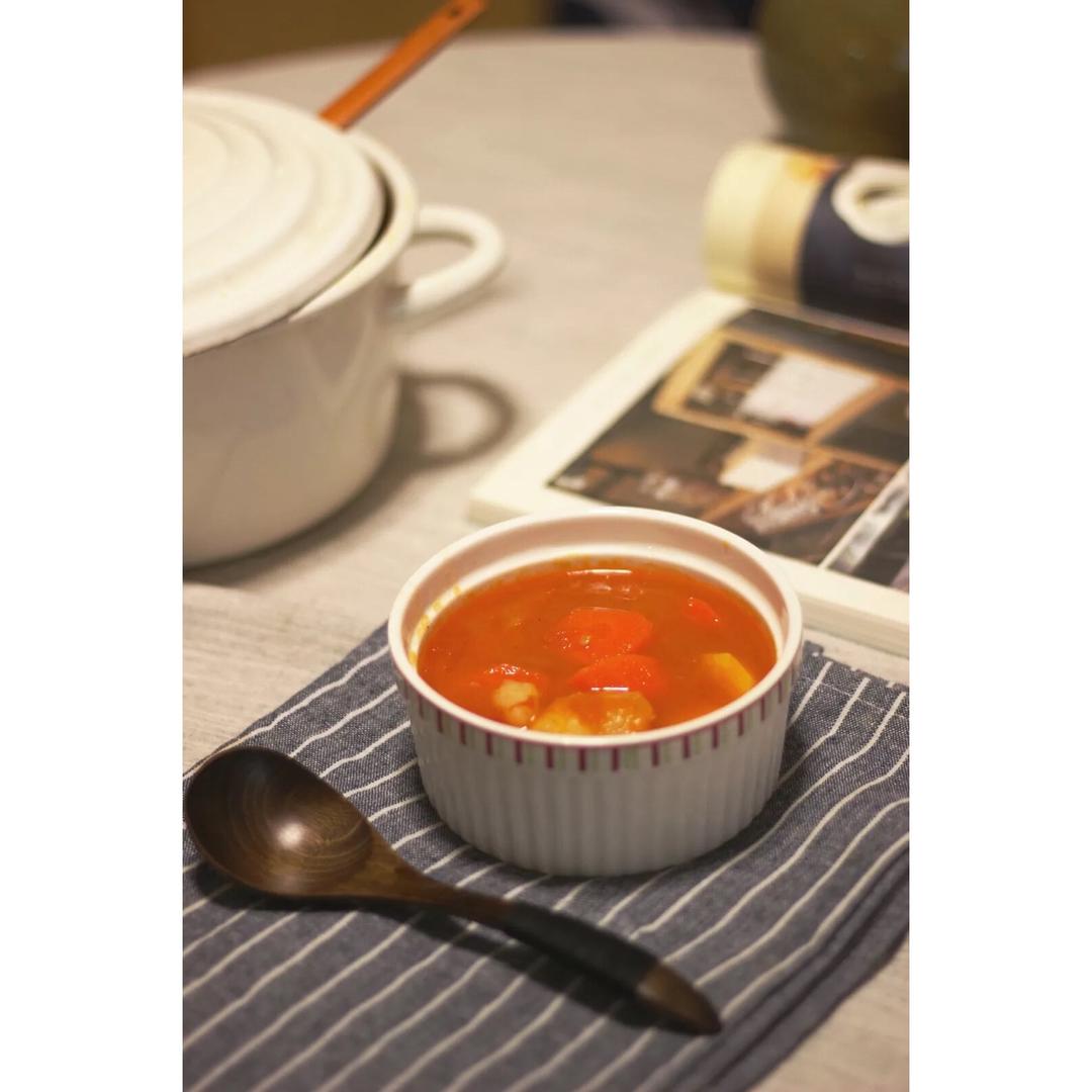 番茄土豆浓汤