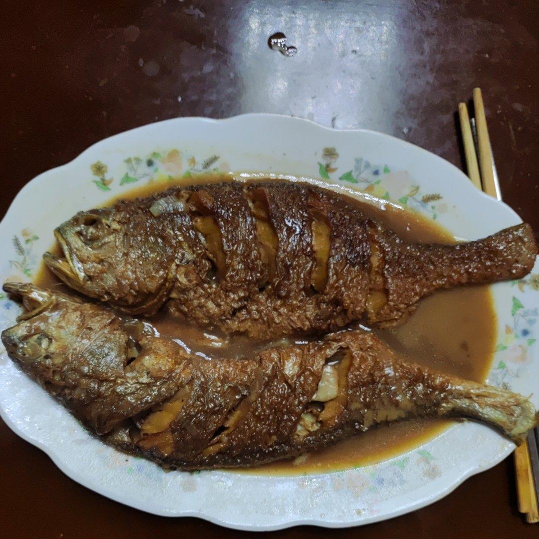 红烧黄花鱼