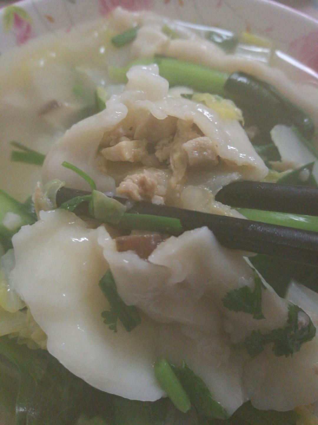 香菇猪肉饺子的做法