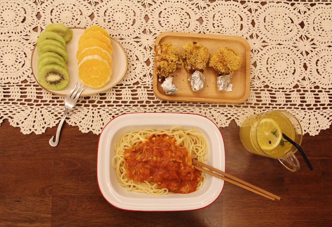 番茄肉酱意大利面