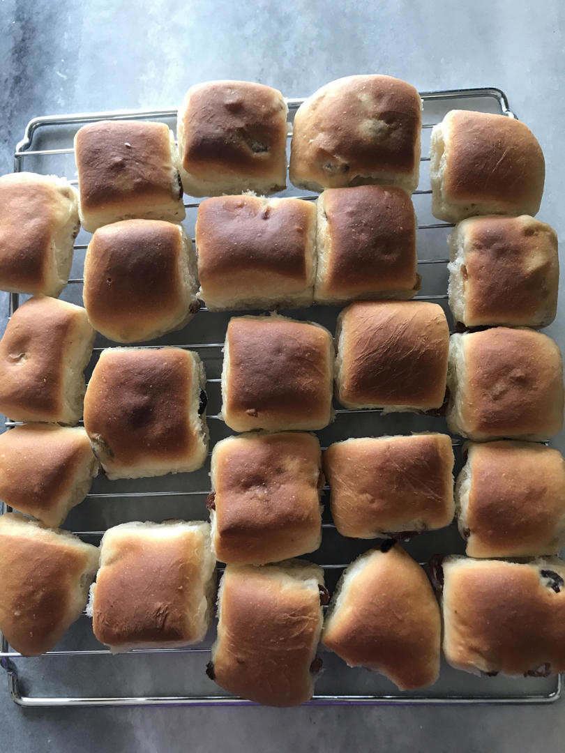 一次发酵牛奶面包小方