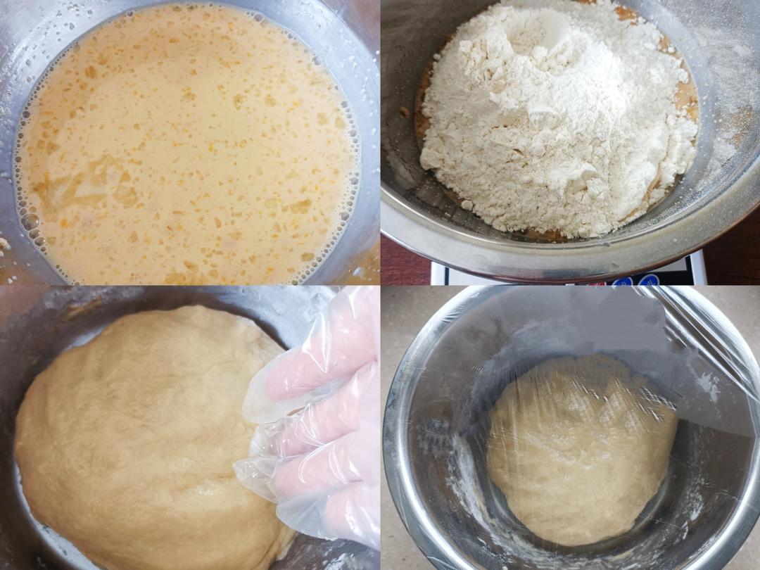 纯奶手撕吐司的做法 步骤1