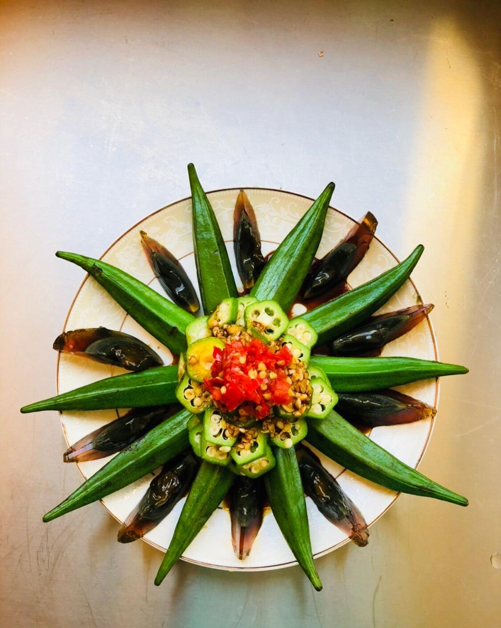 虹123223做的粉丝蒸丝瓜