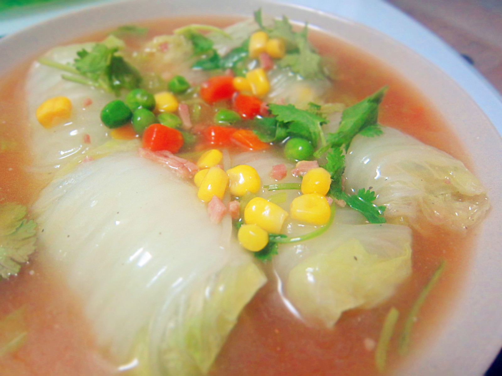 鲜香白菜包(八宝财袋)