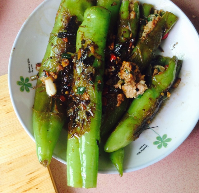 下饭菜肴--青椒酿肉
