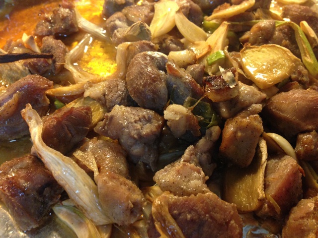 孜然蒜香烤羊腿