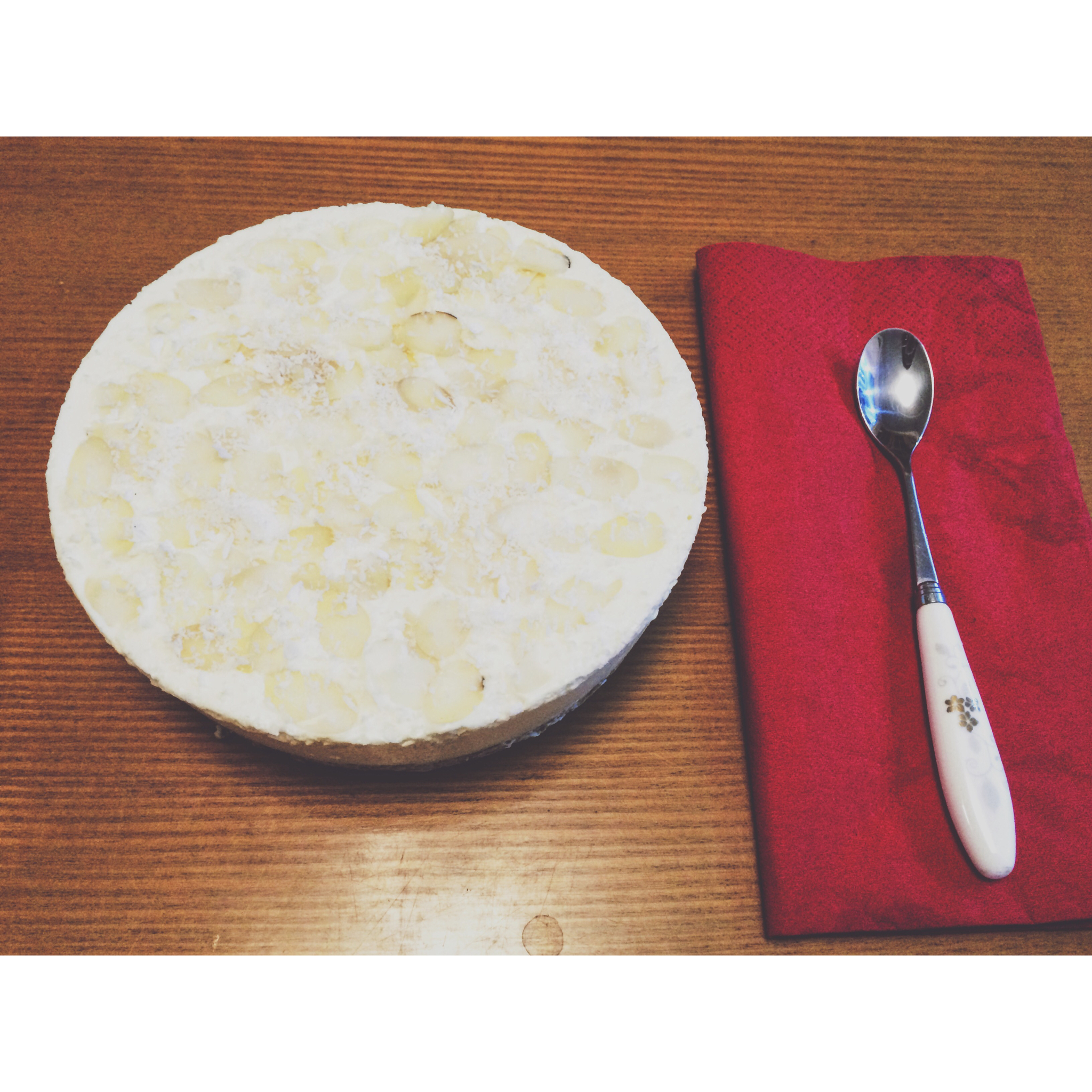不用烘焙的杏仁芝士蛋糕 Cheese cake